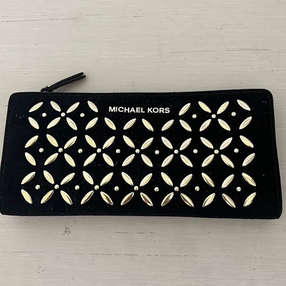 MICHAEL Michael Kors Handbags - Michael Kors Large Embellished Slim Wallet